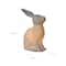 Simple Designs Porcelain Bunny Rabbit Shaped Animal Light Table Lamp